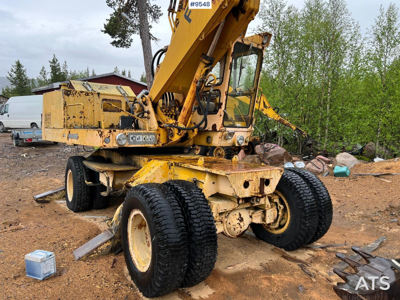 Колёсный экскаватор FORD Wheel excavator (VIDEO): фото 11