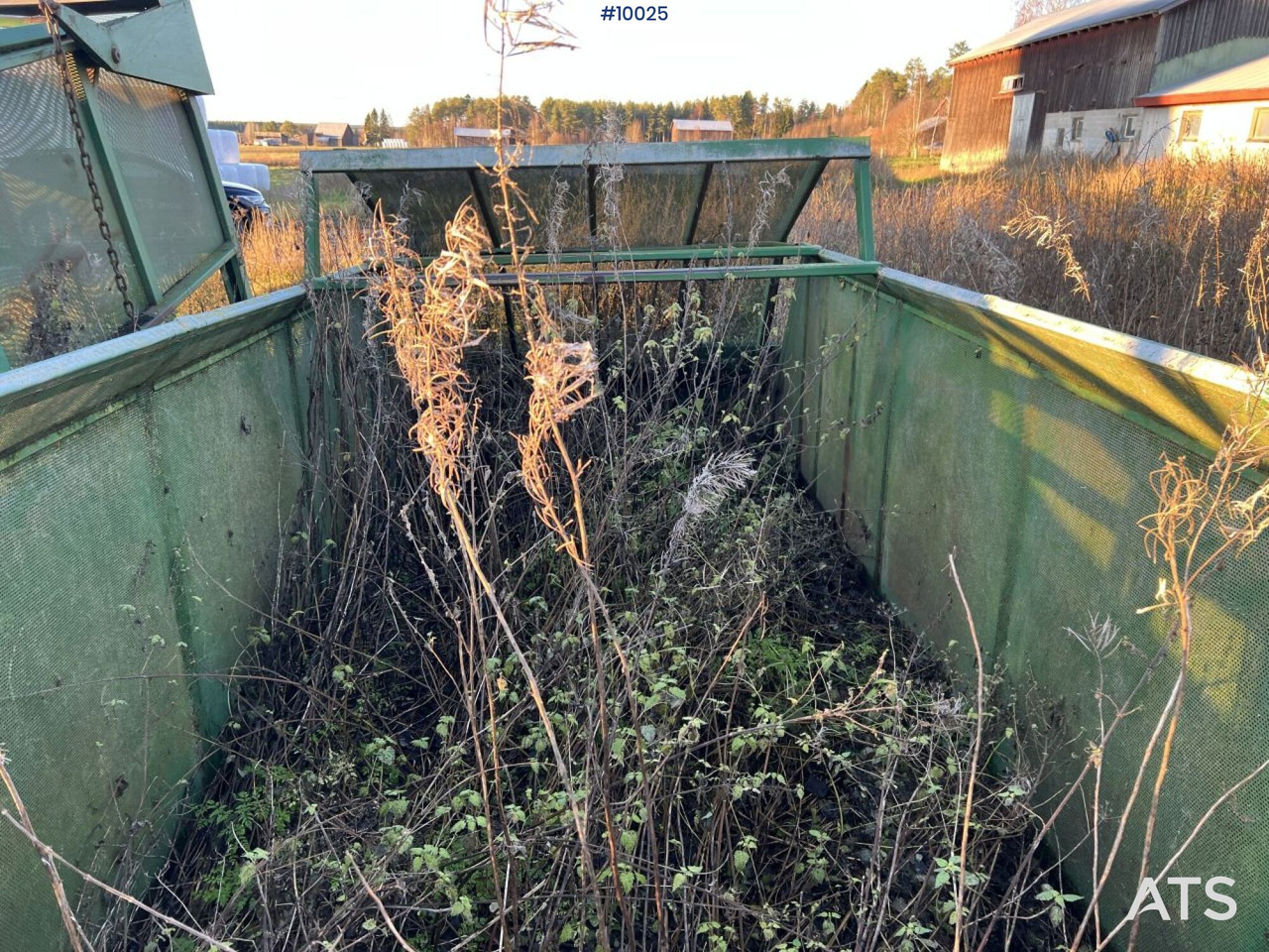 Кузов платформа Grönmassekassett till KMA 160 dumpervagn: фото 9