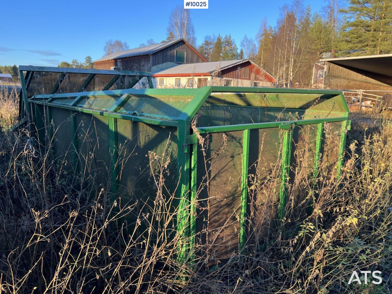 Кузов платформа Grönmassekassett till KMA 160 dumpervagn: фото 7