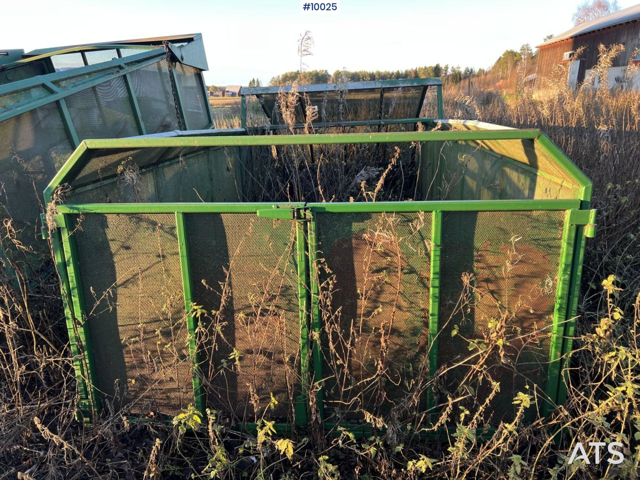 Кузов платформа Grönmassekassett till KMA 160 dumpervagn: фото 12