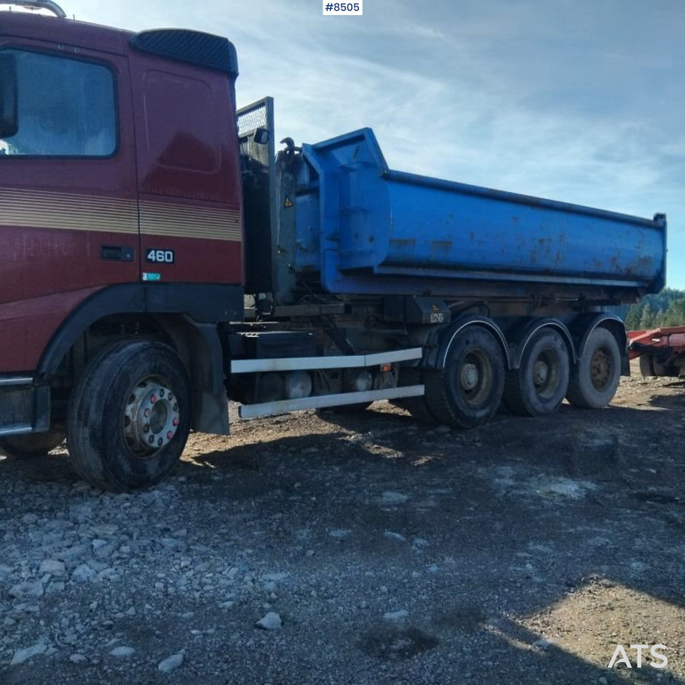 Hook Truck Volvo FH 12 6x4 Tridem with gravel flatbed(VIDEO) - Крюковой мультилифт: фото 4 Hook Truck Volvo FH 12 6x4 Tridem with gravel flatbed(VIDEO) - Крюковой мультилифт: фото 4