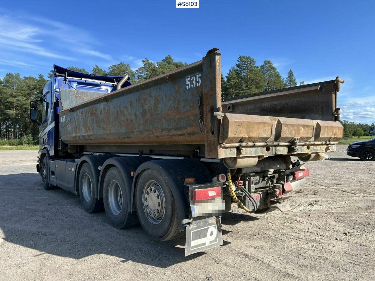 Hook truck, Scania R580, Joab L27 Hook - Крюковой мультилифт: фото 4 Hook truck, Scania R580, Joab L27 Hook - Крюковой мультилифт: фото 4