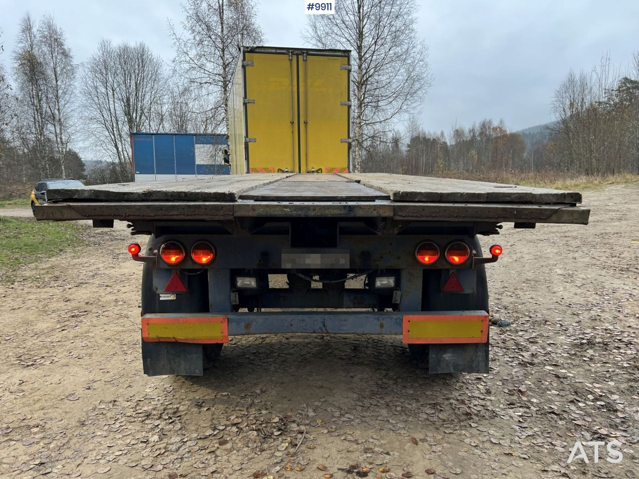 KRONE AZW 20E Container trailer with interchangeable body - Прицеп бортовой/ Платформа: фото 5 KRONE AZW 20E Container trailer with interchangeable body - Прицеп бортовой/ Платформа: фото 5