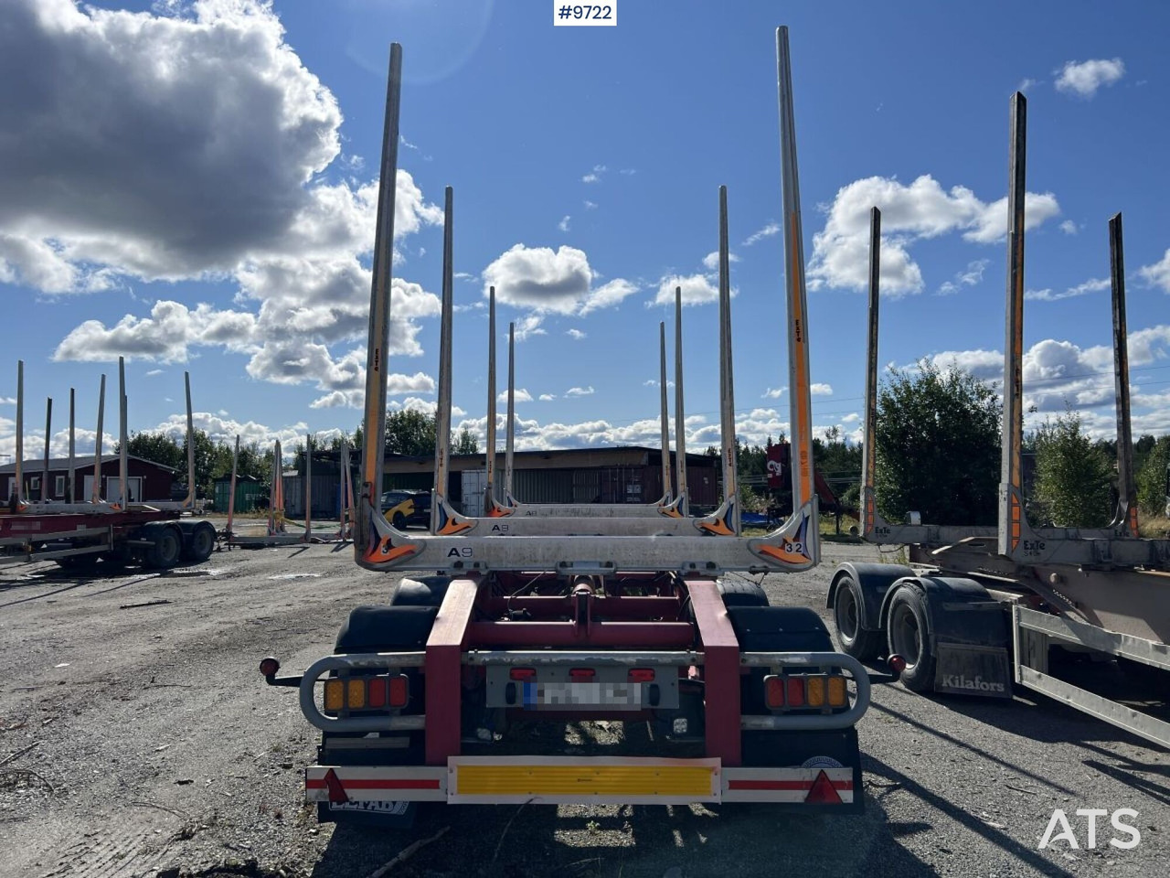 LEFAB V4 100 Timber trailer - Прицеп лесовоз: фото 4 LEFAB V4 100 Timber trailer - Прицеп лесовоз: фото 4