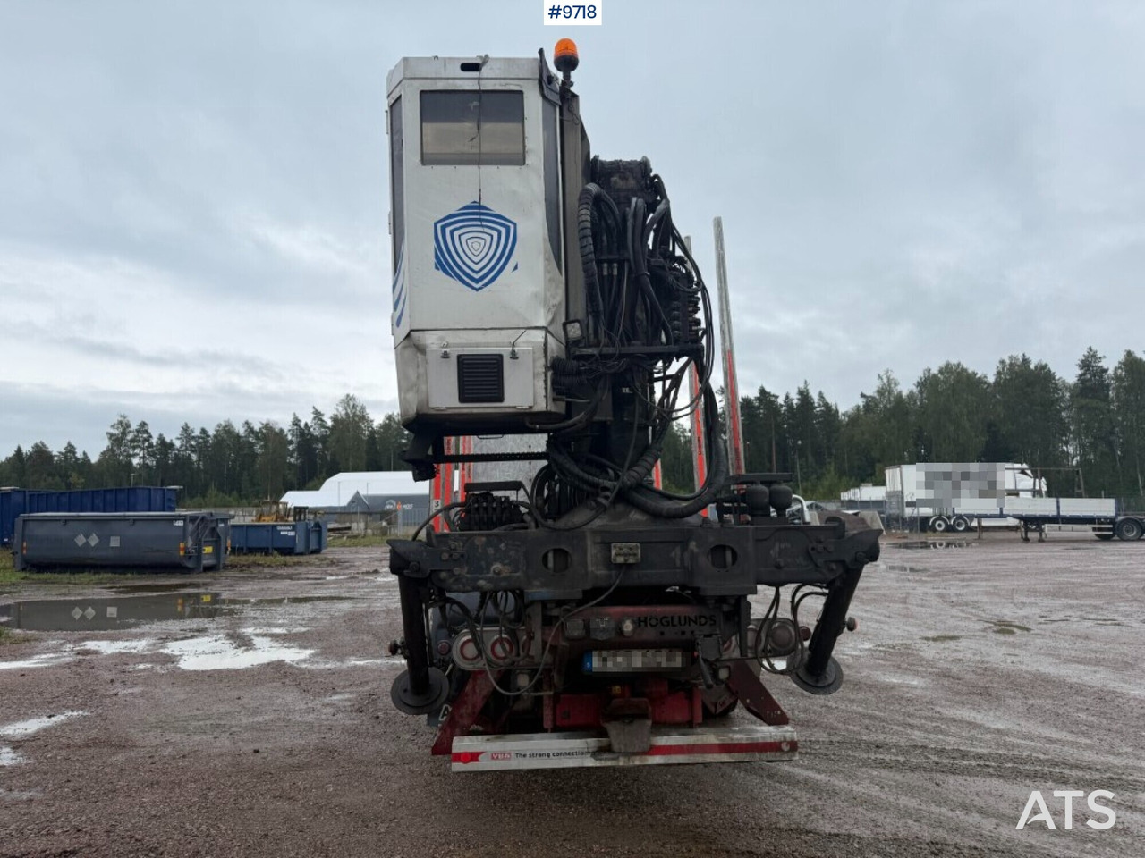 Log truck Scania R520 with crane - Лесовоз, Автоманипулятор: фото 4 Log truck Scania R520 with crane - Лесовоз, Автоманипулятор: фото 4