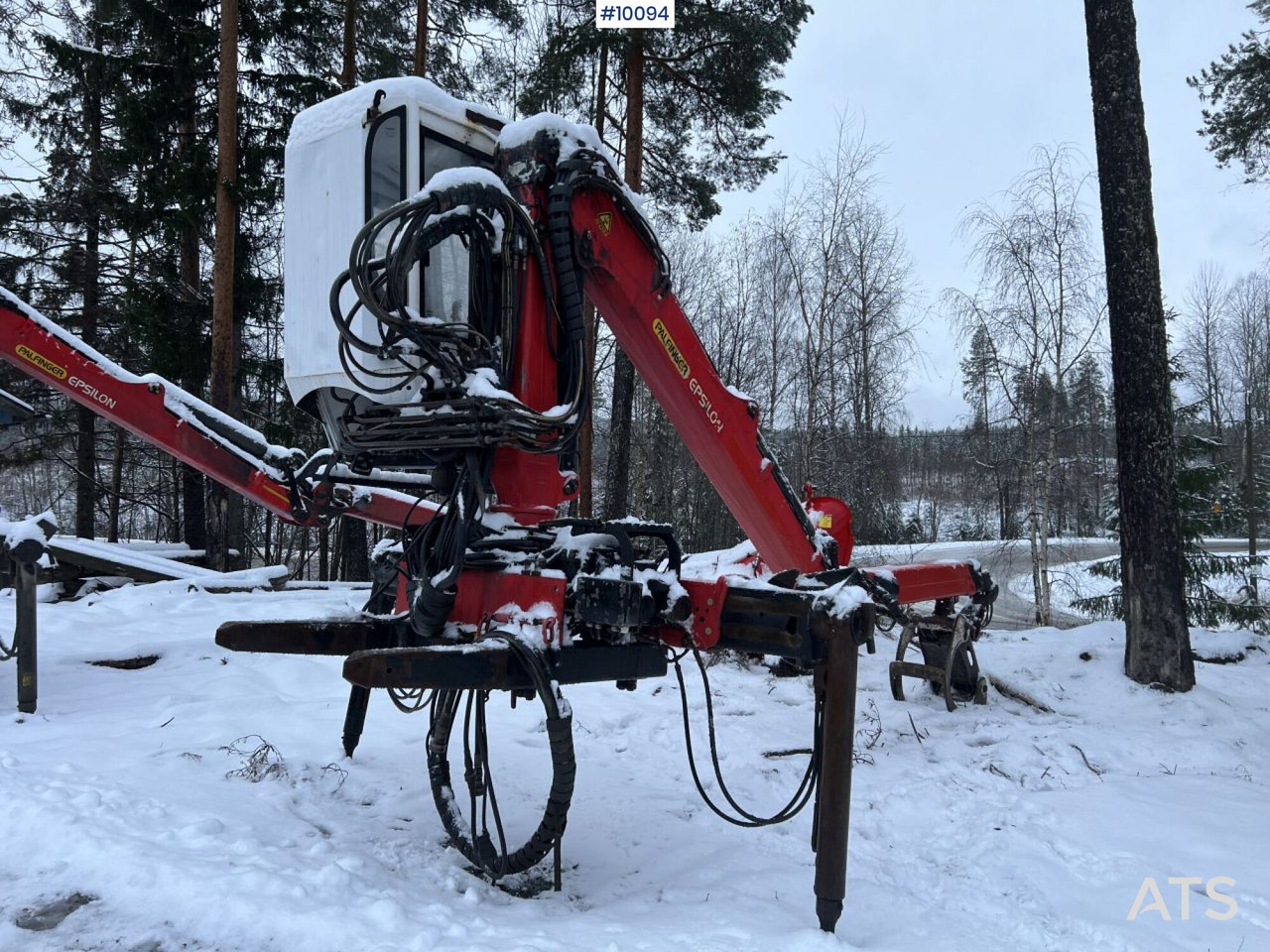 Palfinger Epsilon M110 Timber crane with double jib - Кран-манипулятор: фото 2 Palfinger Epsilon M110 Timber crane with double jib - Кран-манипулятор: фото 2