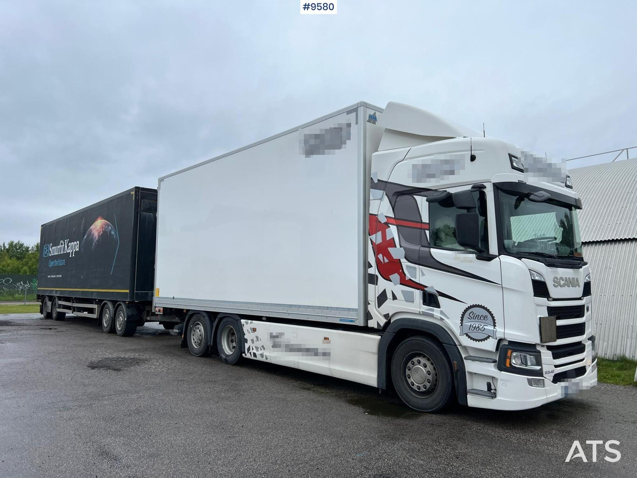 Scania R540 Box truck with trailer - Грузовик с закрытым кузовом: фото 2 Scania R540 Box truck with trailer - Грузовик с закрытым кузовом: фото 2