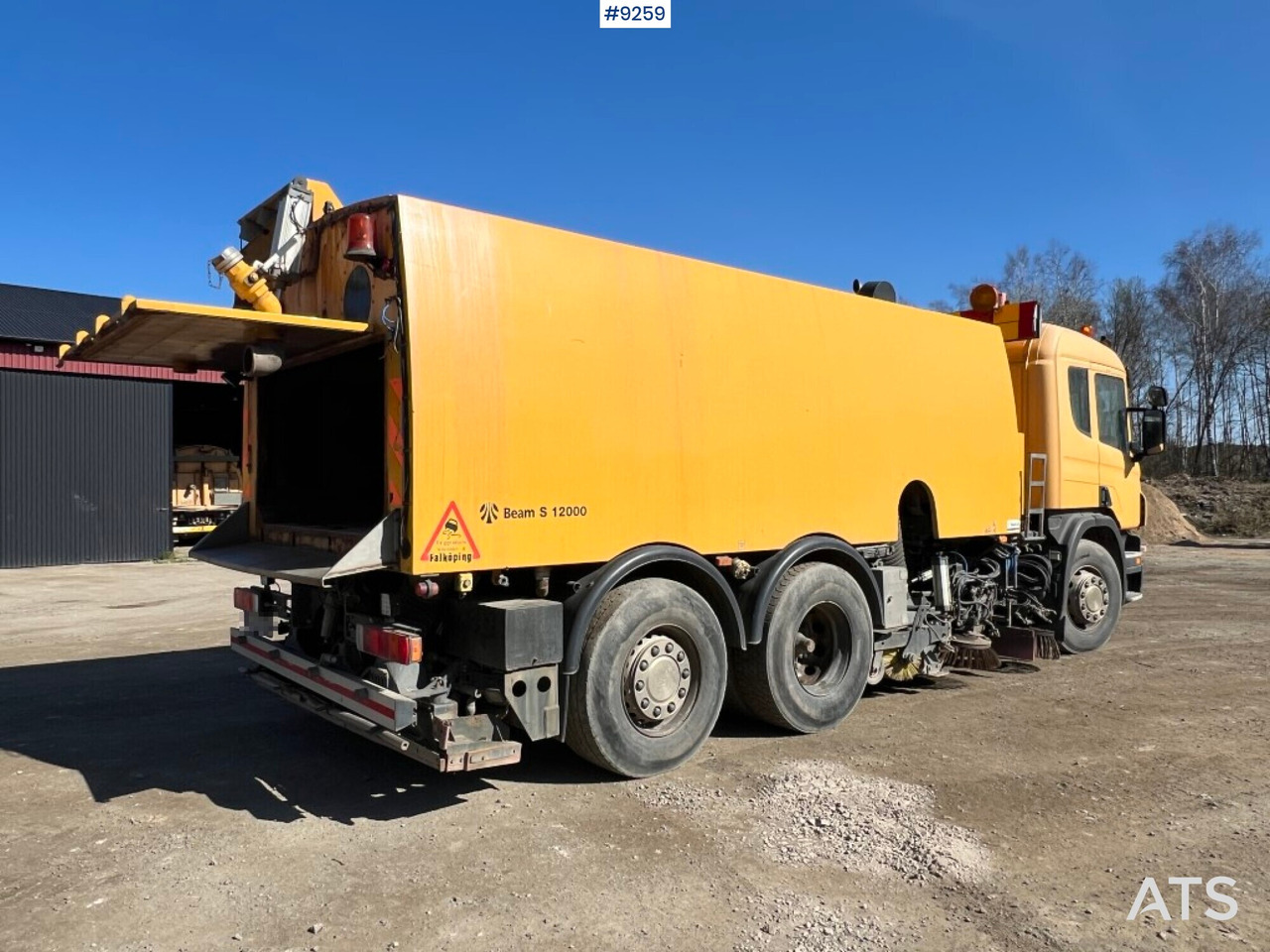 Scania sweeper truck with Johnston Beam sweeper (VIDEO) - Подметально-уборочная машина: фото 2 Scania sweeper truck with Johnston Beam sweeper (VIDEO) - Подметально-уборочная машина: фото 2