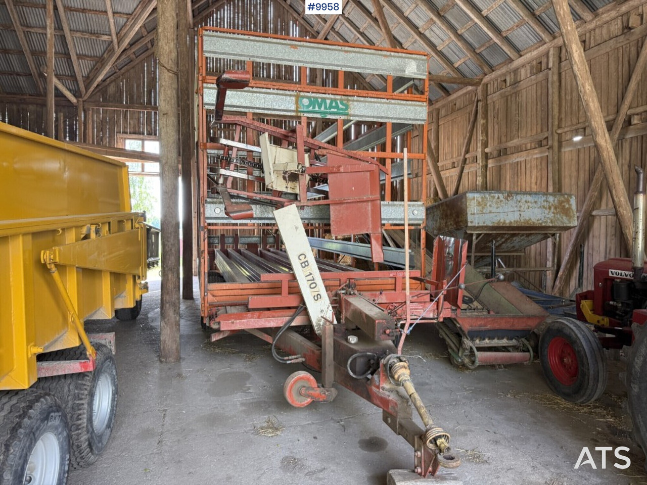 Self-loading trailer small bale Omas CB170 S - Техника для силоса, Прицеп: фото 2 Self-loading trailer small bale Omas CB170 S - Техника для силоса, Прицеп: фото 2