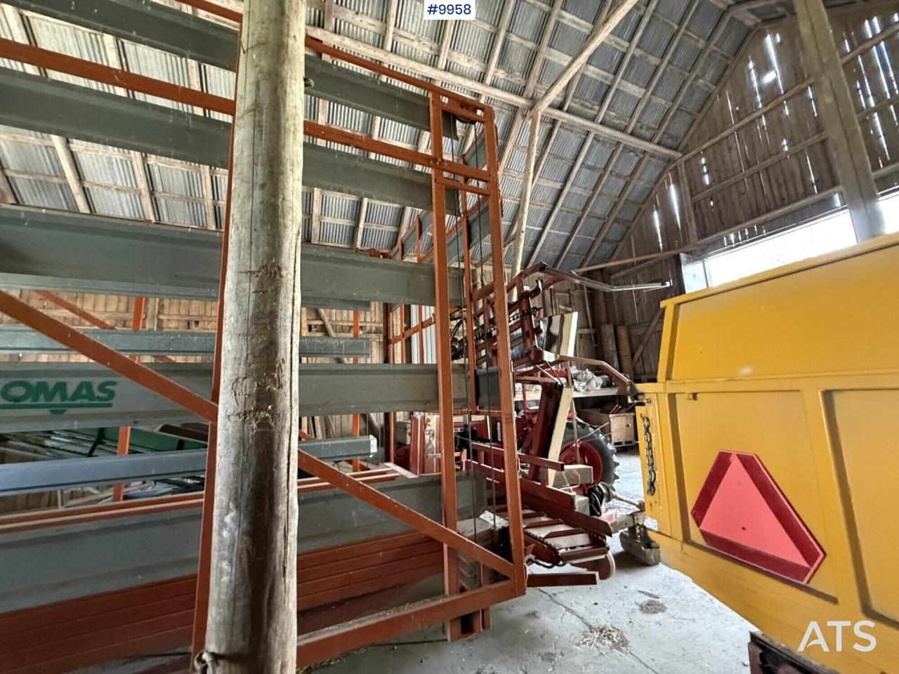 Self-loading trailer small bale Omas CB170 S - Техника для силоса, Прицеп: фото 4 Self-loading trailer small bale Omas CB170 S - Техника для силоса, Прицеп: фото 4