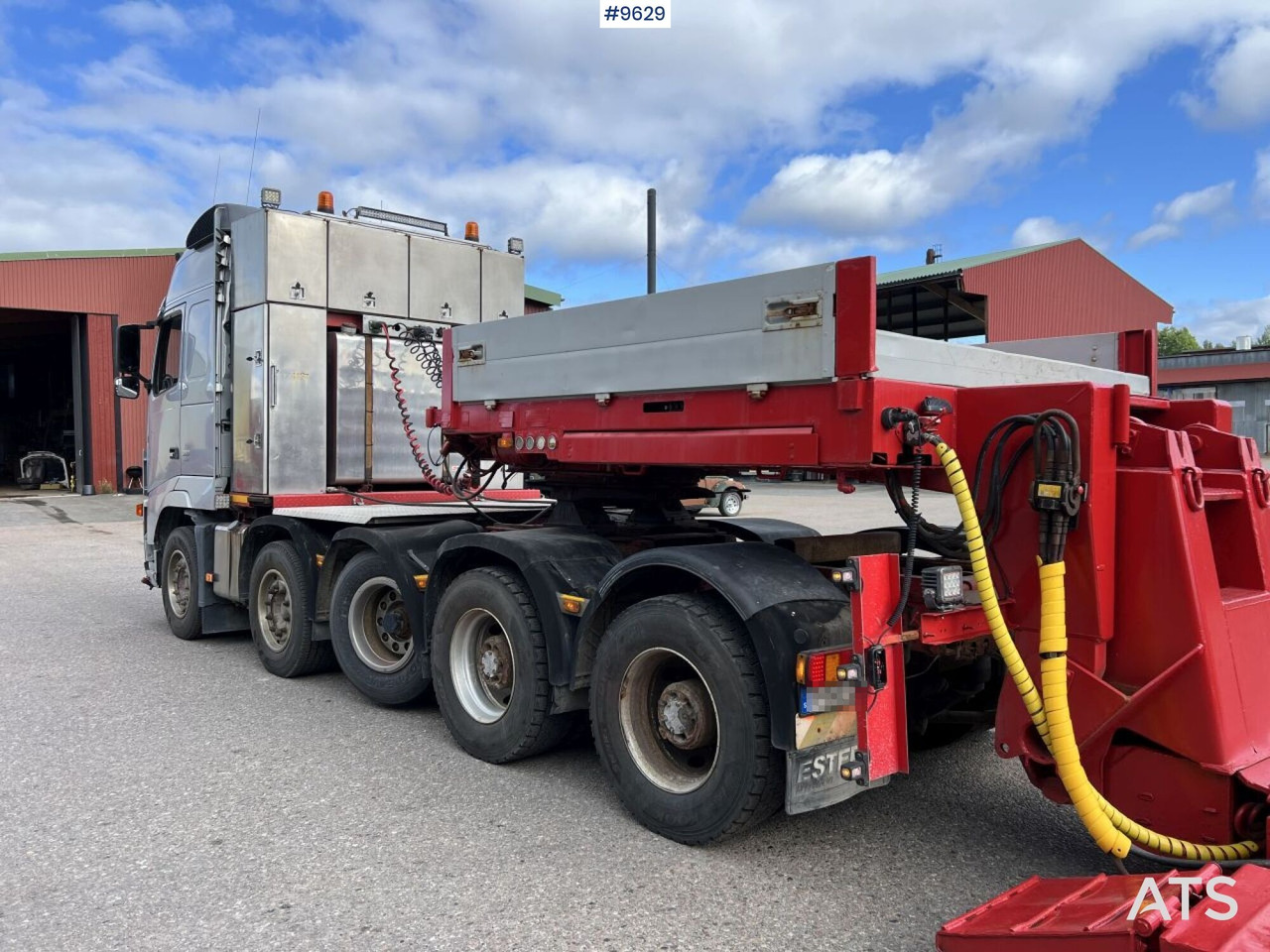 Volvo FH16 5-axle tractor unit, GOLDHOFER STZ-VL 4-41/80 trailer - Тягач, Низкорамный полуприцеп: фото 3 Volvo FH16 5-axle tractor unit, GOLDHOFER STZ-VL 4-41/80 trailer - Тягач, Низкорамный полуприцеп: фото 3