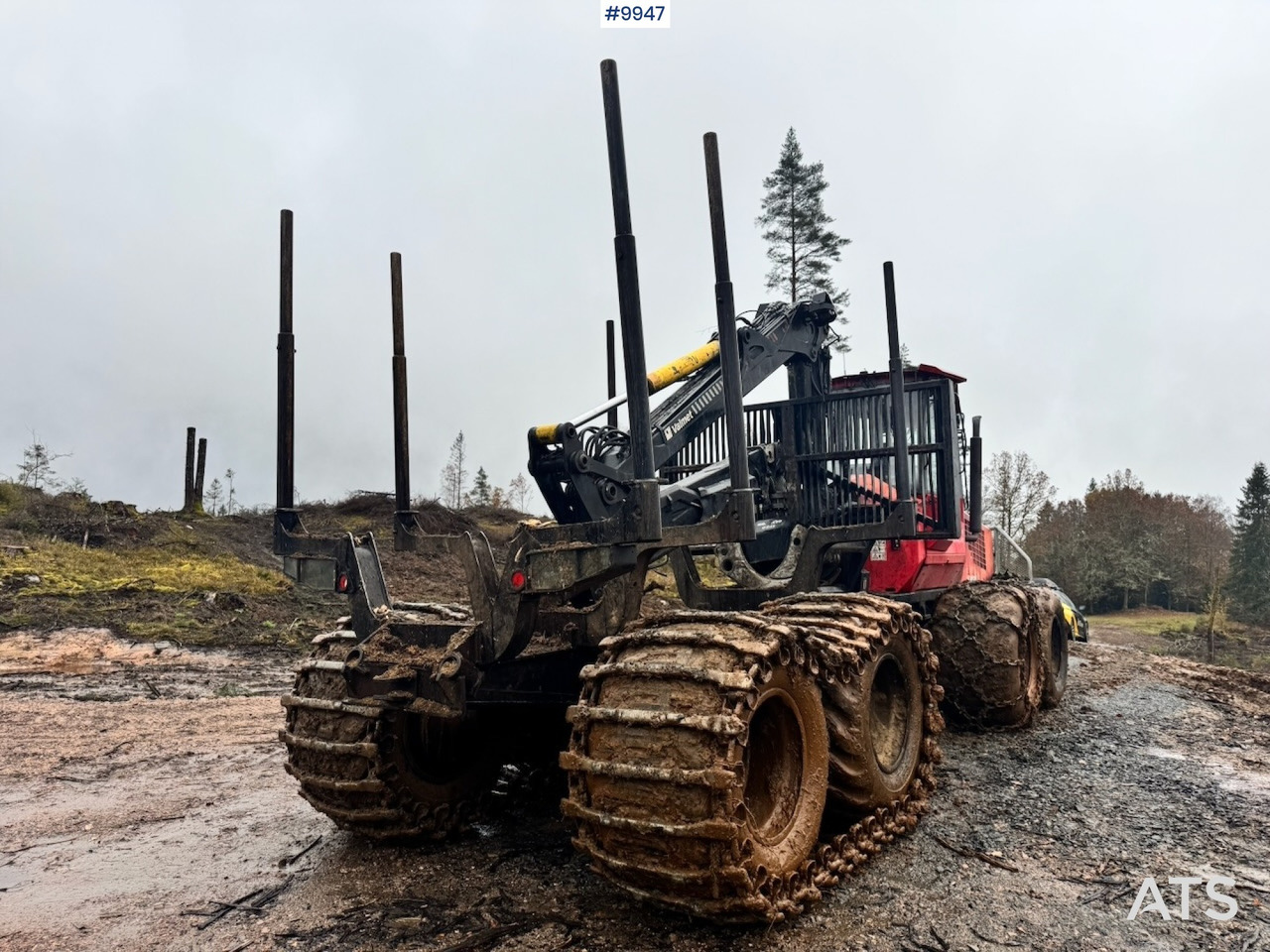 Valmet 860  forwarder (VIDEO) в лизинг Valmet 860  forwarder (VIDEO): фото 6