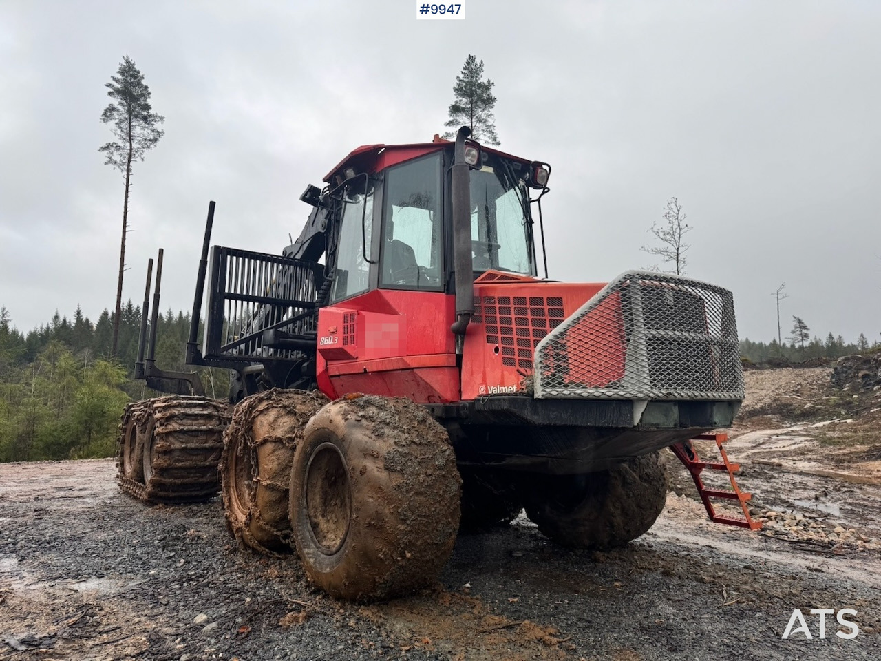 Valmet 860  forwarder (VIDEO) в лизинг Valmet 860  forwarder (VIDEO): фото 9