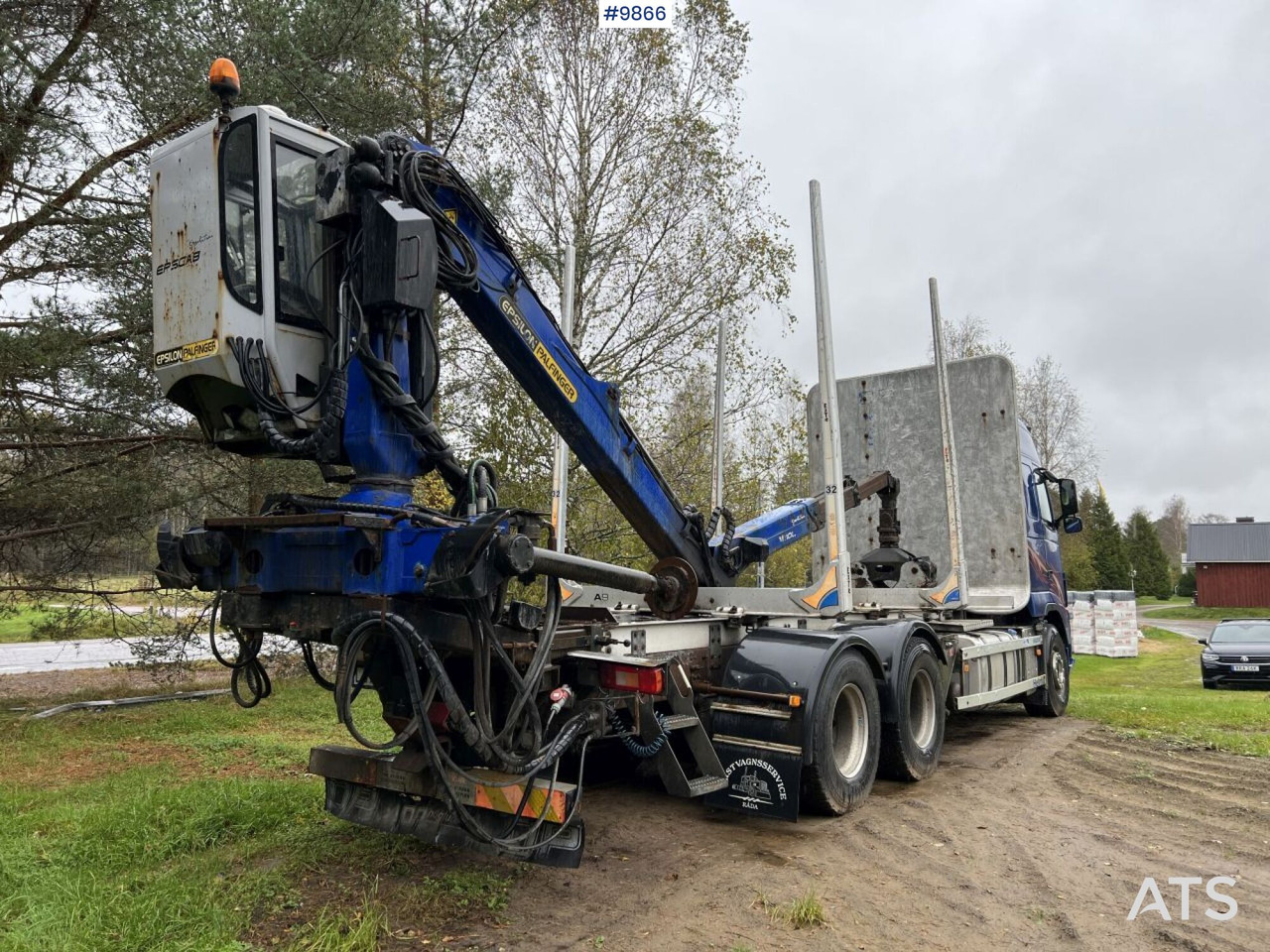 Volvo FH D13 Timber truck with Palfinger M110 crane - Лесовоз: фото 4 Volvo FH D13 Timber truck with Palfinger M110 crane - Лесовоз: фото 4