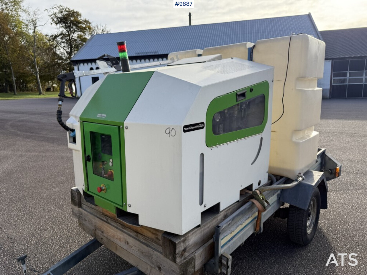 Weed control machine - Weedingtech Foamstream Municipal M1200 - Садовое оборудование: фото 1 Weed control machine - Weedingtech Foamstream Municipal M1200 - Садовое оборудование: фото 1