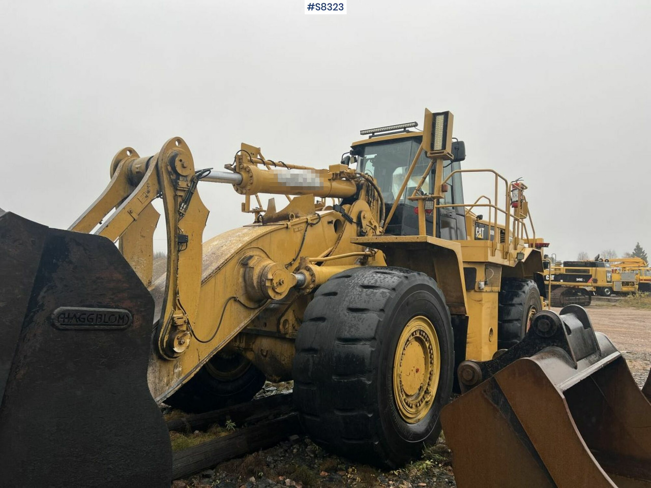 Колёсный погрузчик Wheel loader, CAT 988H with bucket: фото 14