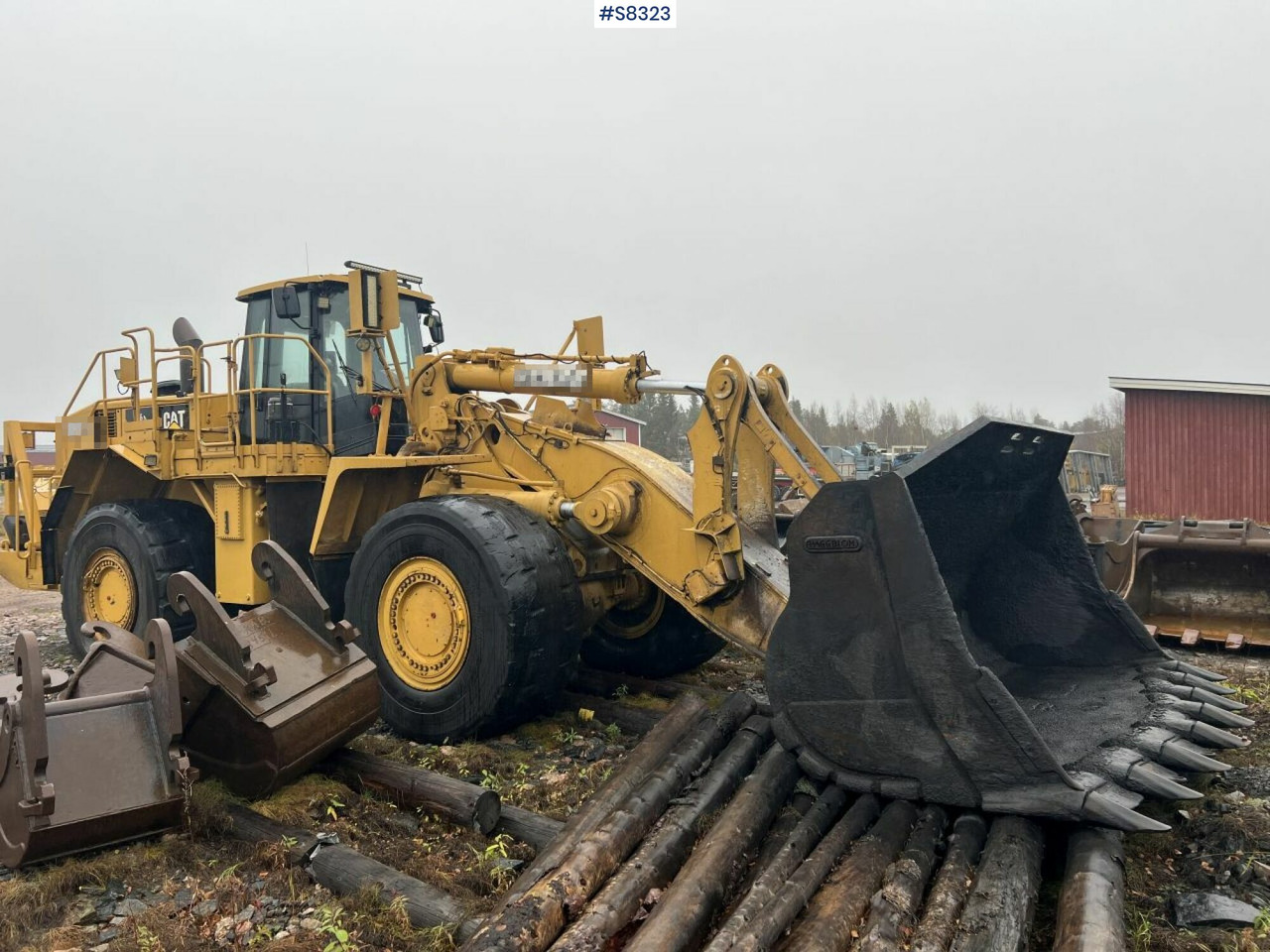 Колёсный погрузчик Wheel loader, CAT 988H with bucket: фото 7