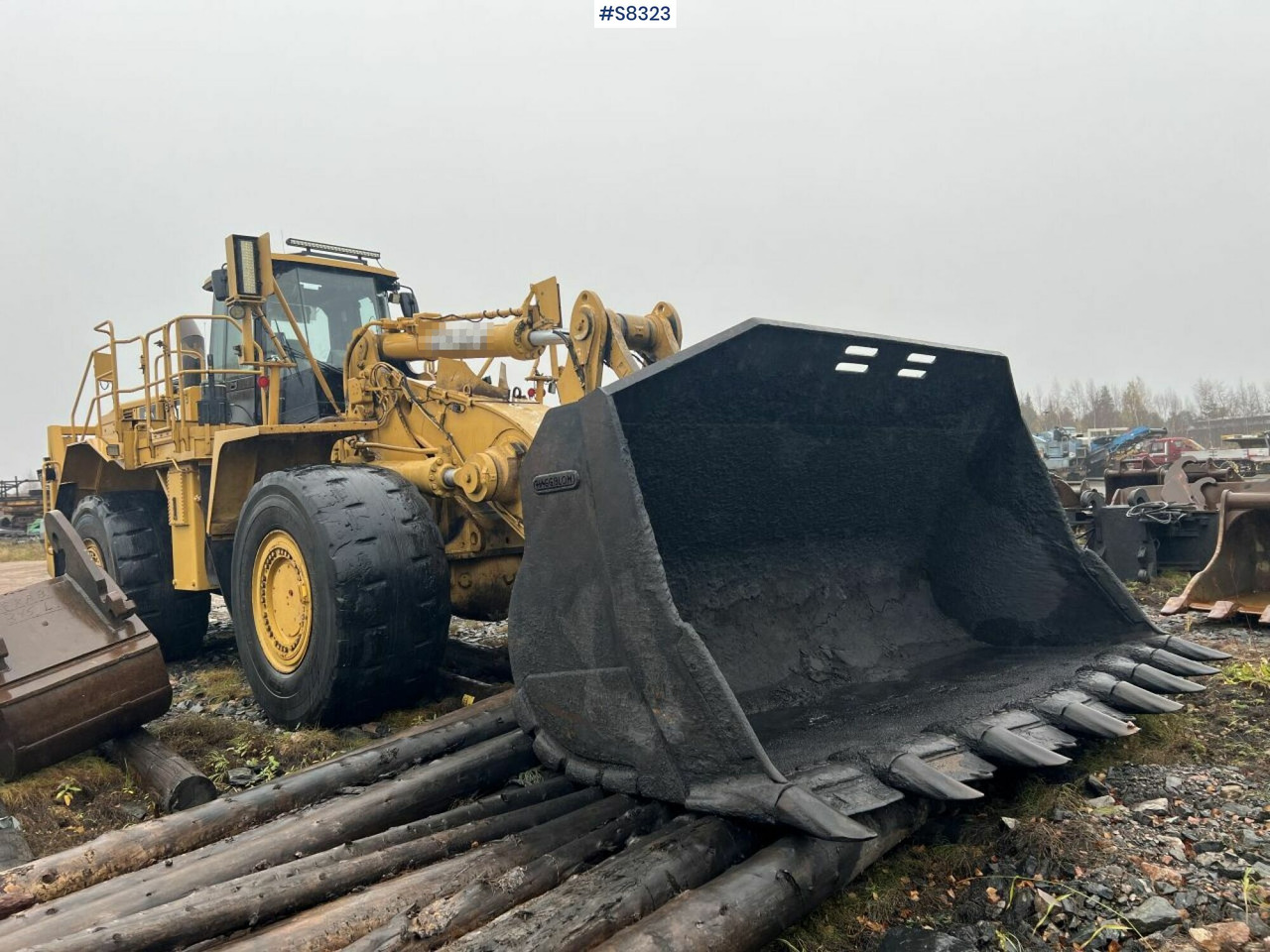 Колёсный погрузчик Wheel loader, CAT 988H with bucket: фото 12