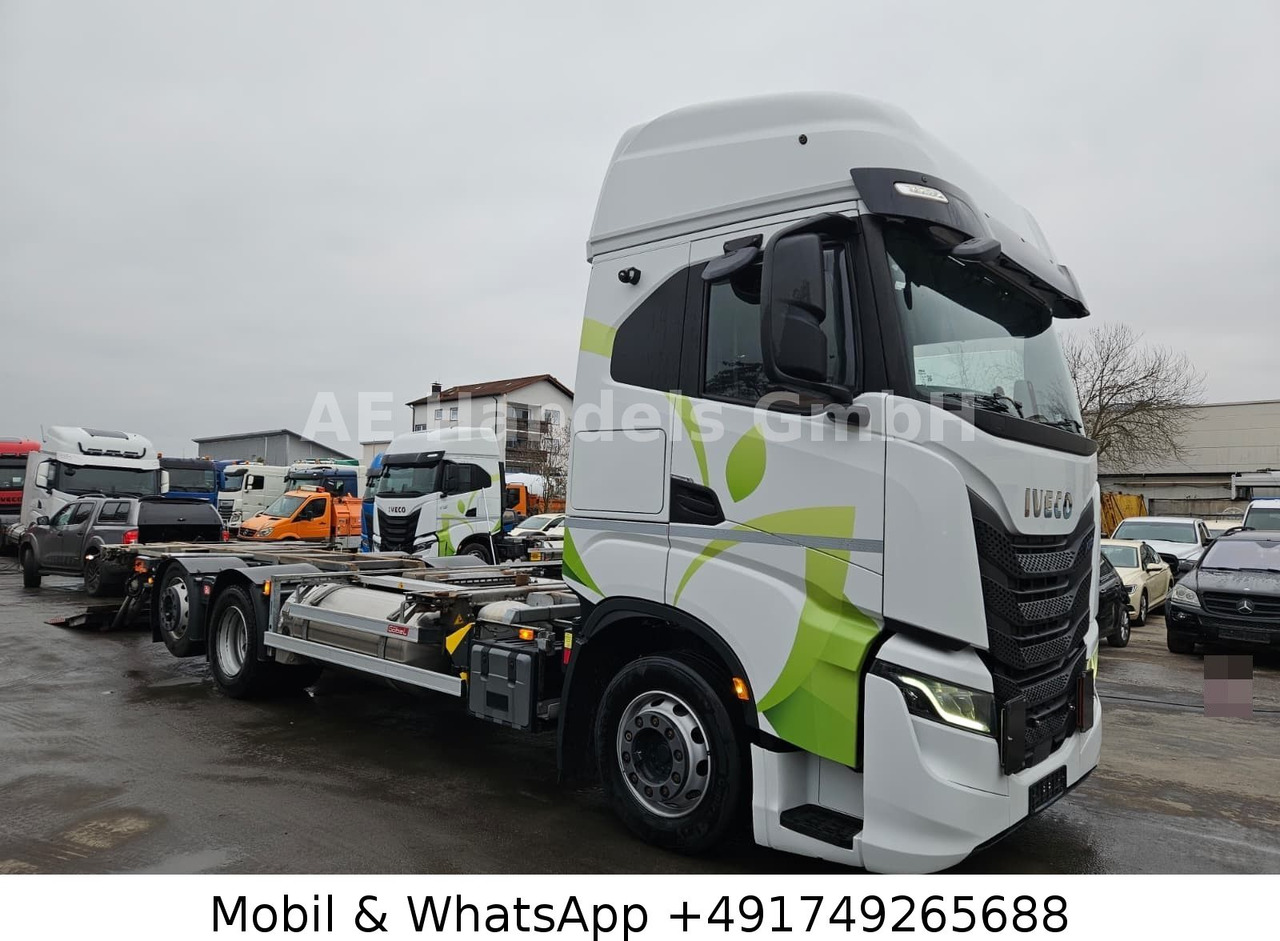 Iveco SWay 460 AS BDF LNG *Retader/Lenk+Lift/LBW/Multi - Грузовик-контейнеровоз/ Сменный кузов: фото 2 Iveco SWay 460 AS BDF LNG *Retader/Lenk+Lift/LBW/Multi - Грузовик-контейнеровоз/ Сменный кузов: фото 2