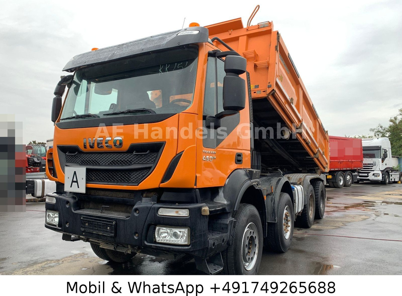 Iveco Trakker 450 E6 BB 8x4 Meiler *13m³/Bordmatik/AP - Самосвал: фото 1 Iveco Trakker 450 E6 BB 8x4 Meiler *13m³/Bordmatik/AP - Самосвал: фото 1