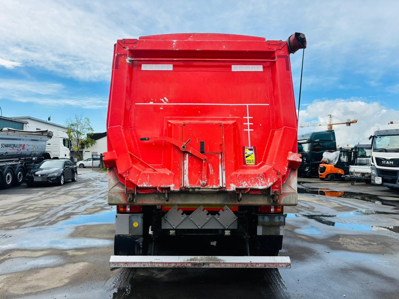 Kempf SKM 35/3 Aluminium *31m³/1xSchieber/1.Lift/Alcoa - Самосвальный полуприцеп: фото 4 Kempf SKM 35/3 Aluminium *31m³/1xSchieber/1.Lift/Alcoa - Самосвальный полуприцеп: фото 4