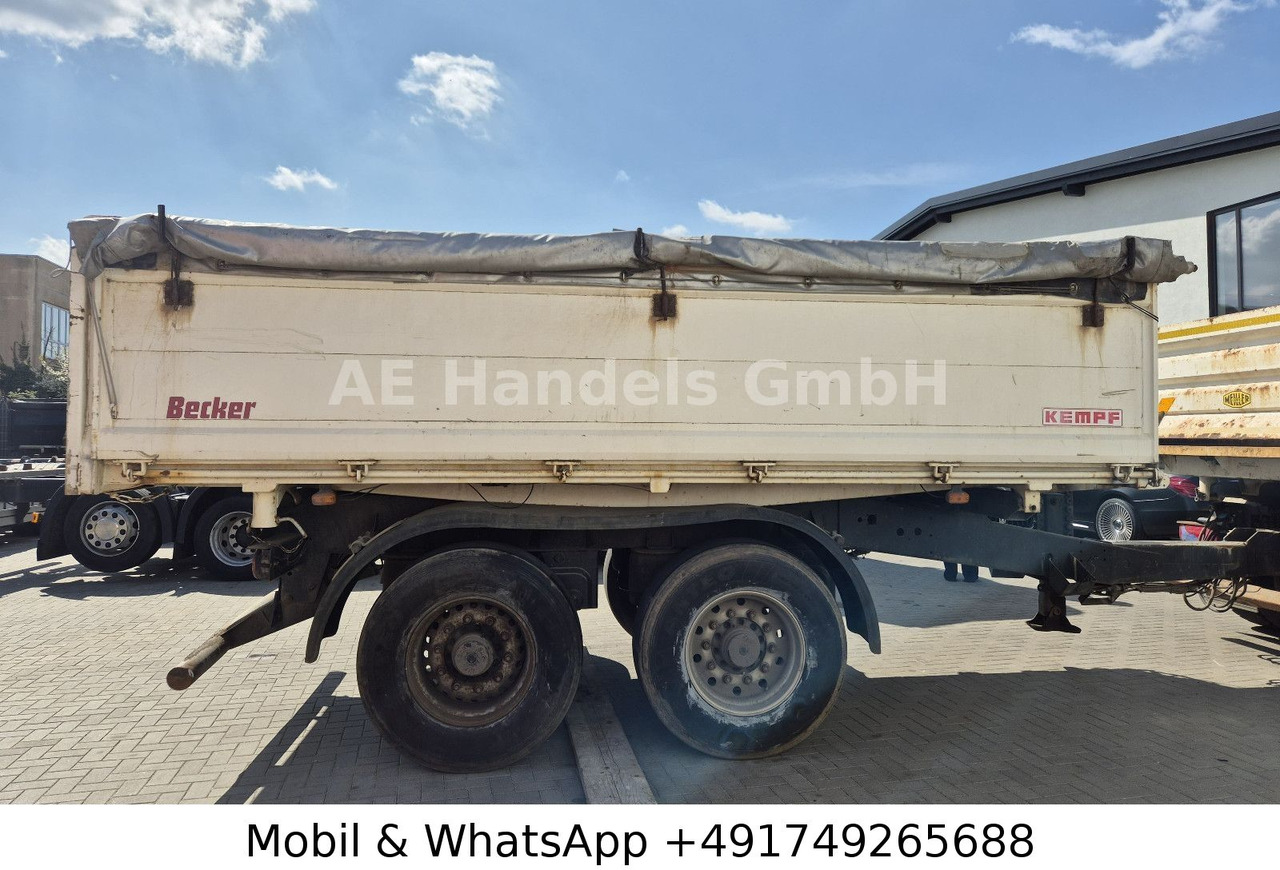 Kempf Tandem 3 Seiten *12m³/Podest/Rollplane/TÜV-11.25 - Самосвальный прицеп: фото 2 Kempf Tandem 3 Seiten *12m³/Podest/Rollplane/TÜV-11.25 - Самосвальный прицеп: фото 2