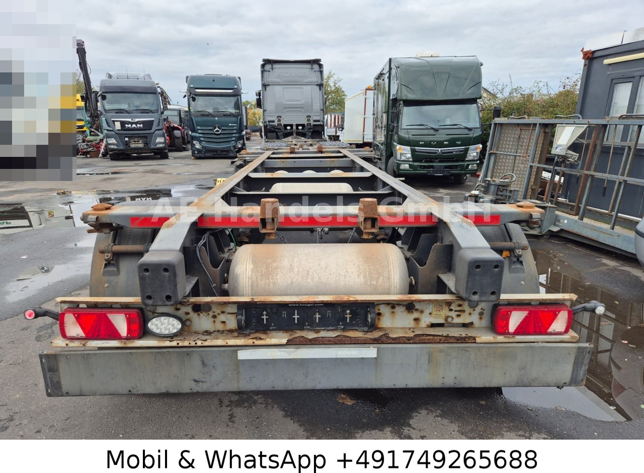 Kögel AW 18 BDF Drehschemel *Scheibenbremsen/Vollluft - Прицеп-контейнеровоз/ Сменный кузов: фото 3 Kögel AW 18 BDF Drehschemel *Scheibenbremsen/Vollluft - Прицеп-контейнеровоз/ Сменный кузов: фото 3