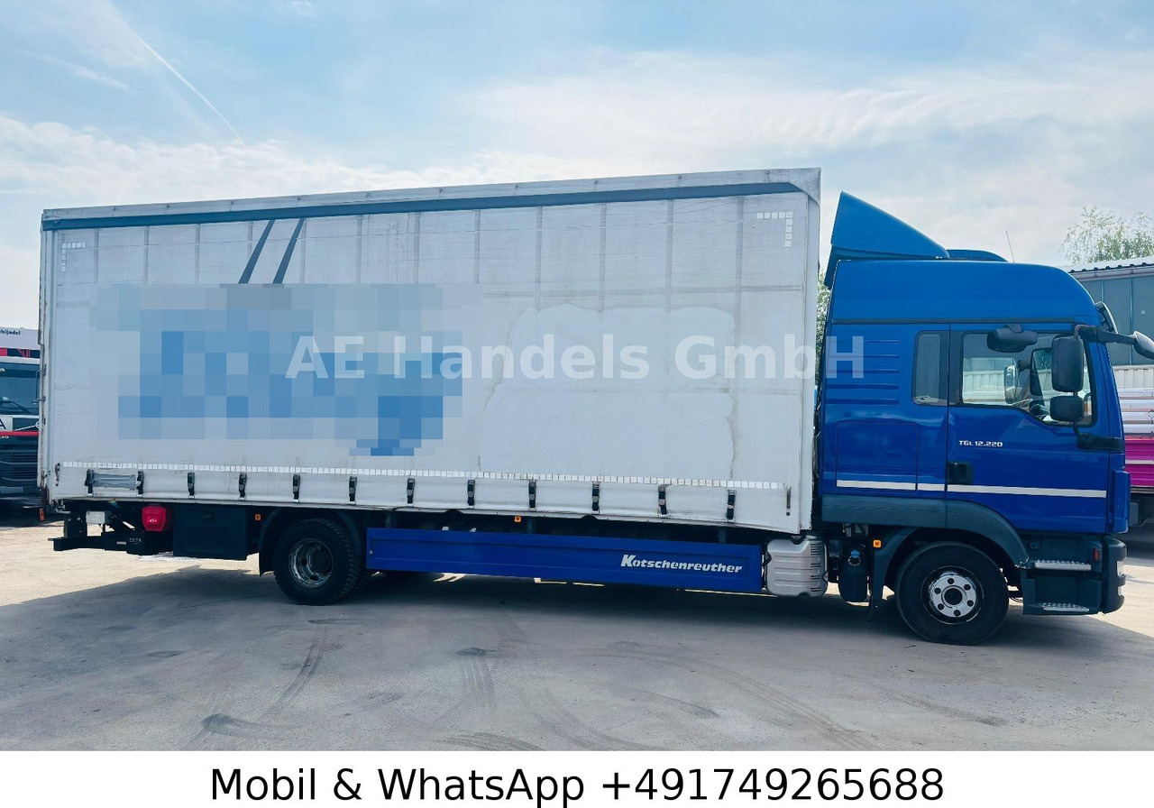 MAN TGL 12.220 LX BL*Tautliner/Edscha/LBW/Standklima - Тентованный грузовик: фото 2 MAN TGL 12.220 LX BL*Tautliner/Edscha/LBW/Standklima - Тентованный грузовик: фото 2