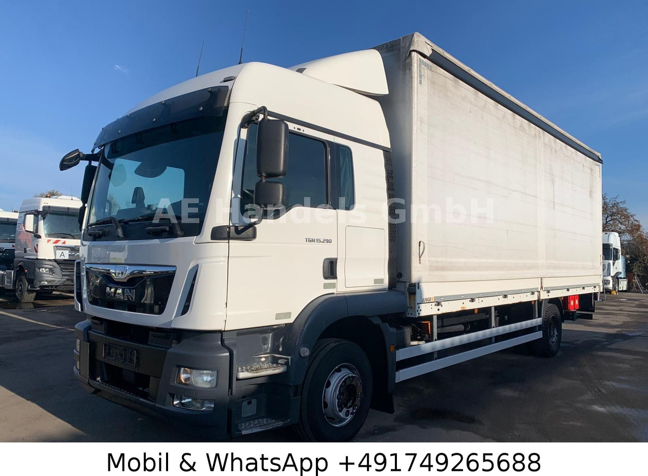 MAN TGM 15.290 LX LL 4x2*LBW/Edscha/Tautliner/2xTank - Тентованный грузовик: фото 2 MAN TGM 15.290 LX LL 4x2*LBW/Edscha/Tautliner/2xTank - Тентованный грузовик: фото 2