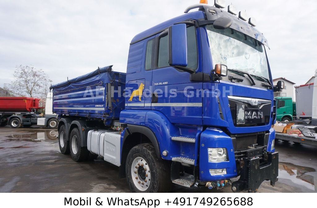 Самосвал MAN TGS 26.480 XLX BB 6x4*Pritarder/Manual/Bordmatik: фото 30