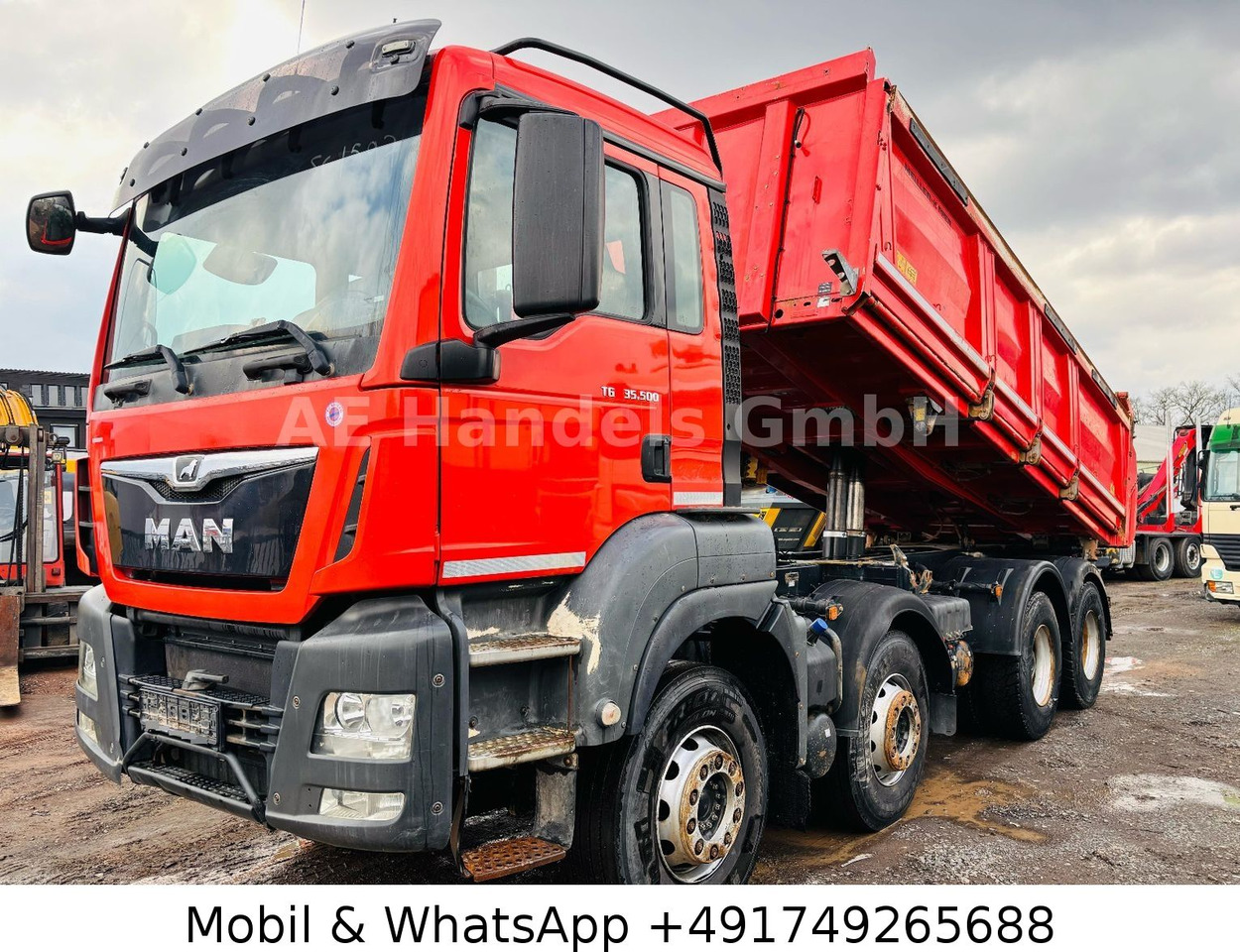 MAN TGS 35.500 M BB 8x4 *Intarder/Bordmatik/16m³/AP - Самосвал: фото 1 MAN TGS 35.500 M BB 8x4 *Intarder/Bordmatik/16m³/AP - Самосвал: фото 1