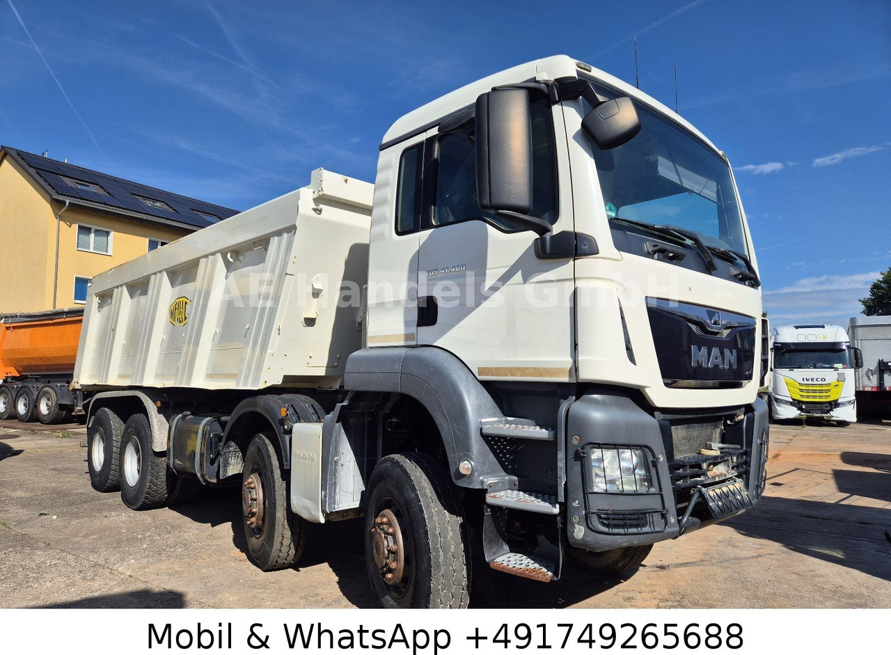 MAN TGS 41.460 8x8 M BB * Meiller Kipper 18m³/Klima - Самосвал: фото 1 MAN TGS 41.460 8x8 M BB * Meiller Kipper 18m³/Klima - Самосвал: фото 1