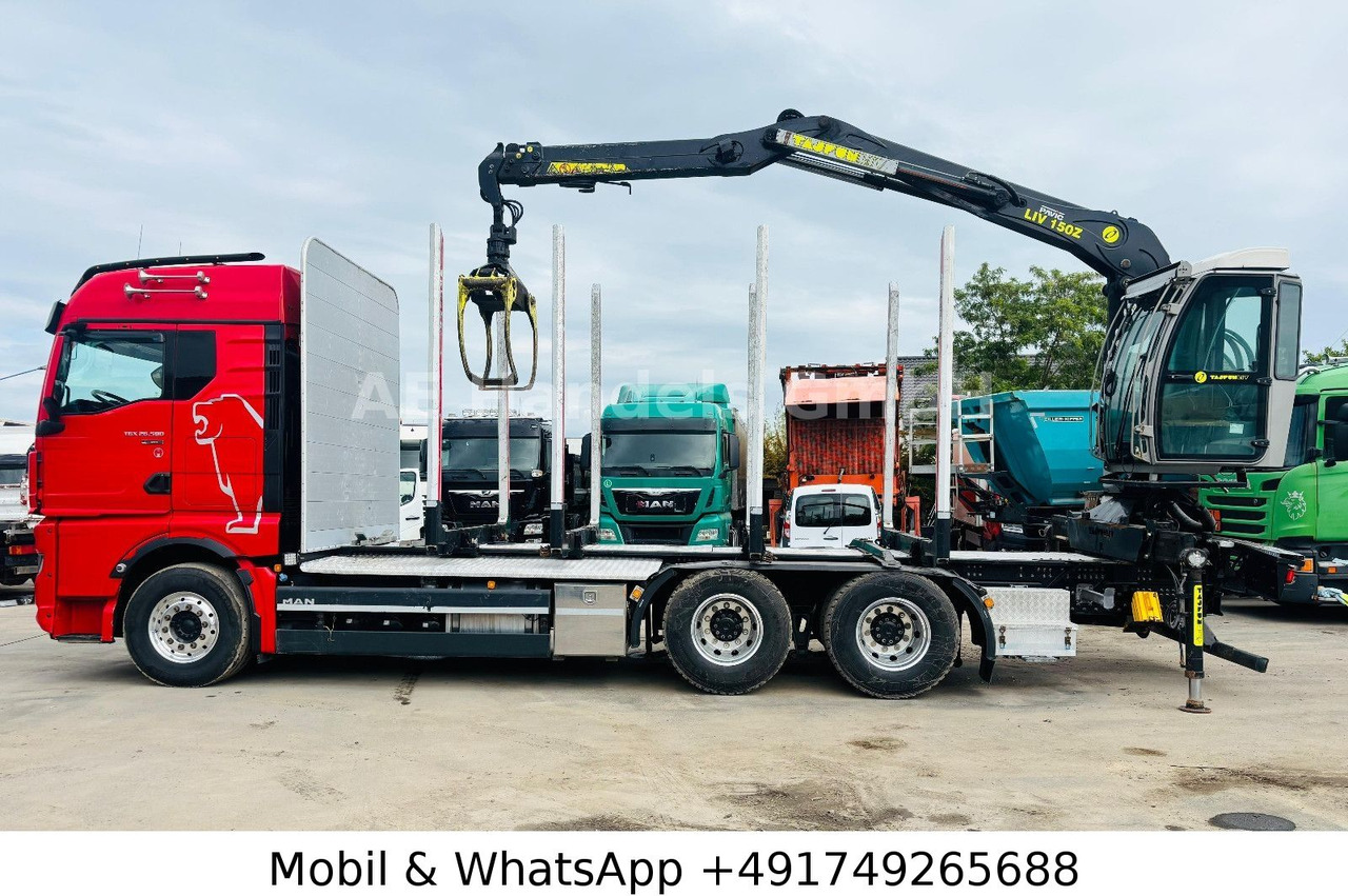 MAN TGX 26.580 GM BL 6x4 *Retarder/Tajfun-LIV-150Z - Лесовоз, Автоманипулятор: фото 2 MAN TGX 26.580 GM BL 6x4 *Retarder/Tajfun-LIV-150Z - Лесовоз, Автоманипулятор: фото 2