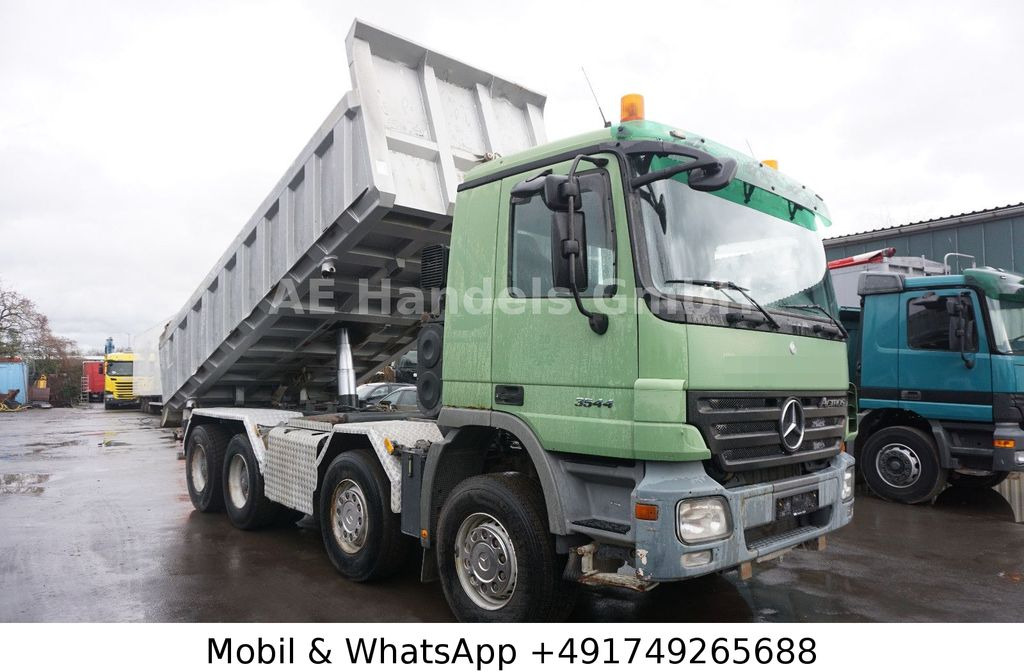 Mercedes-Benz Actros II 3244 8x4 BB Meiller *Bordmatik/3-Pedal - Самосвал: фото 1 Mercedes-Benz Actros II 3244 8x4 BB Meiller *Bordmatik/3-Pedal - Самосвал: фото 1
