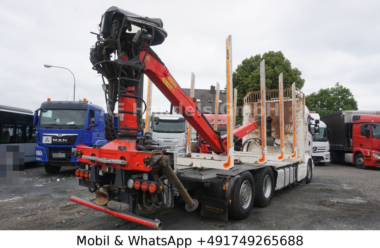 Scania R580 V8 Highline Palfinger-M120L97 *Retarder/ACC - Лесовоз, Автоманипулятор: фото 4 Scania R580 V8 Highline Palfinger-M120L97 *Retarder/ACC - Лесовоз, Автоманипулятор: фото 4