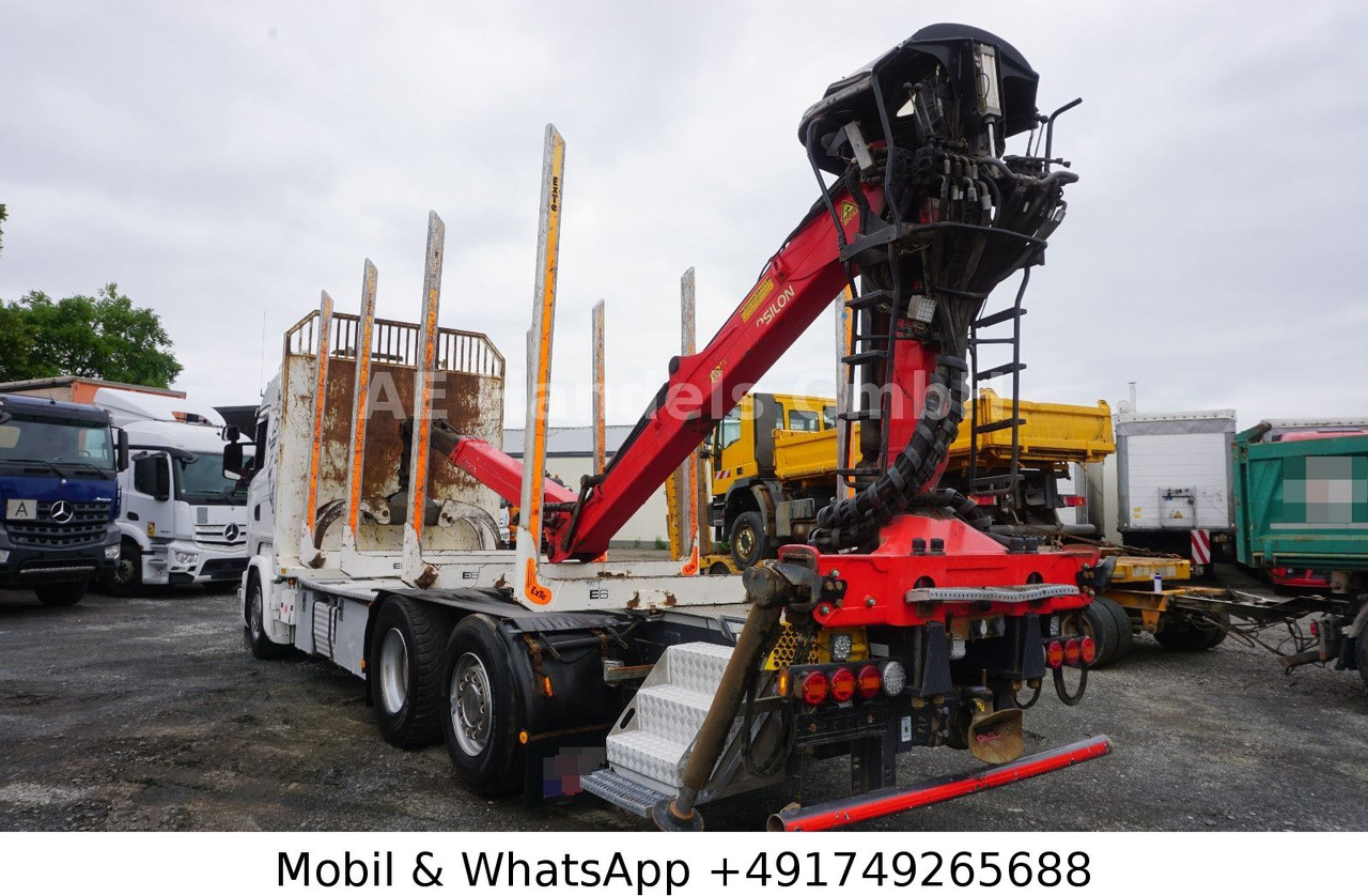 Scania R580 V8 Highline Palfinger-M120L97 *Retarder/ACC - Лесовоз, Автоманипулятор: фото 5 Scania R580 V8 Highline Palfinger-M120L97 *Retarder/ACC - Лесовоз, Автоманипулятор: фото 5