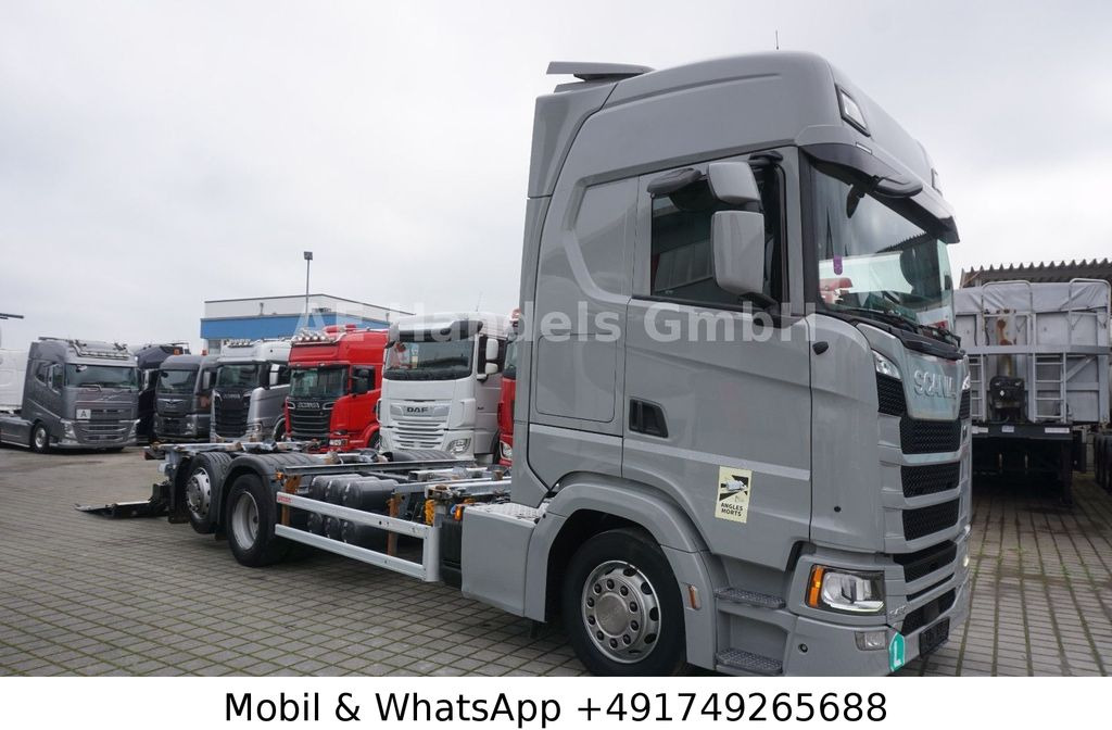 Scania S450 HighLine LL BDF *Retarder/Lenk+Lift/LBW/AHK - Грузовик-контейнеровоз/ Сменный кузов: фото 2 Scania S450 HighLine LL BDF *Retarder/Lenk+Lift/LBW/AHK - Грузовик-контейнеровоз/ Сменный кузов: фото 2