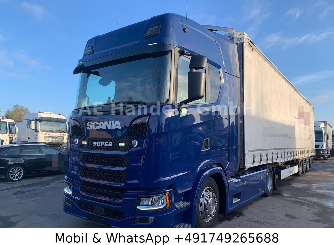 Scania S450 HighLine LowDeck LL*Retarder/ACC/Standklima - Тягач: фото 1 Scania S450 HighLine LowDeck LL*Retarder/ACC/Standklima - Тягач: фото 1