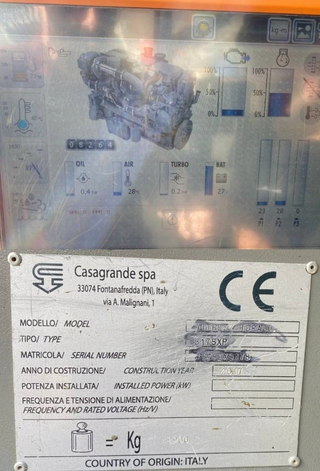 Буровая машина Casagrande B 175 XP 1er Main/Origine Française endommagée: фото 11