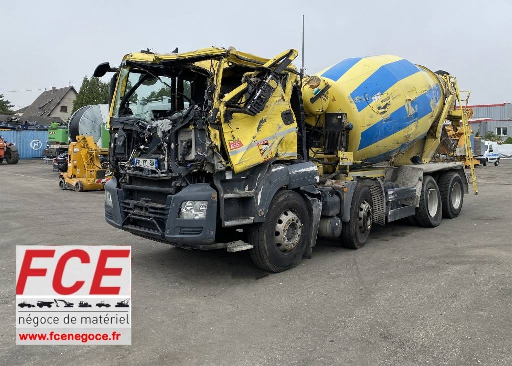 MAN MAN TGS 32-420 / STETTER AM-UltraEco endommagé - Автобетоносмеситель: фото 1 MAN MAN TGS 32-420 / STETTER AM-UltraEco endommagé - Автобетоносмеситель: фото 1
