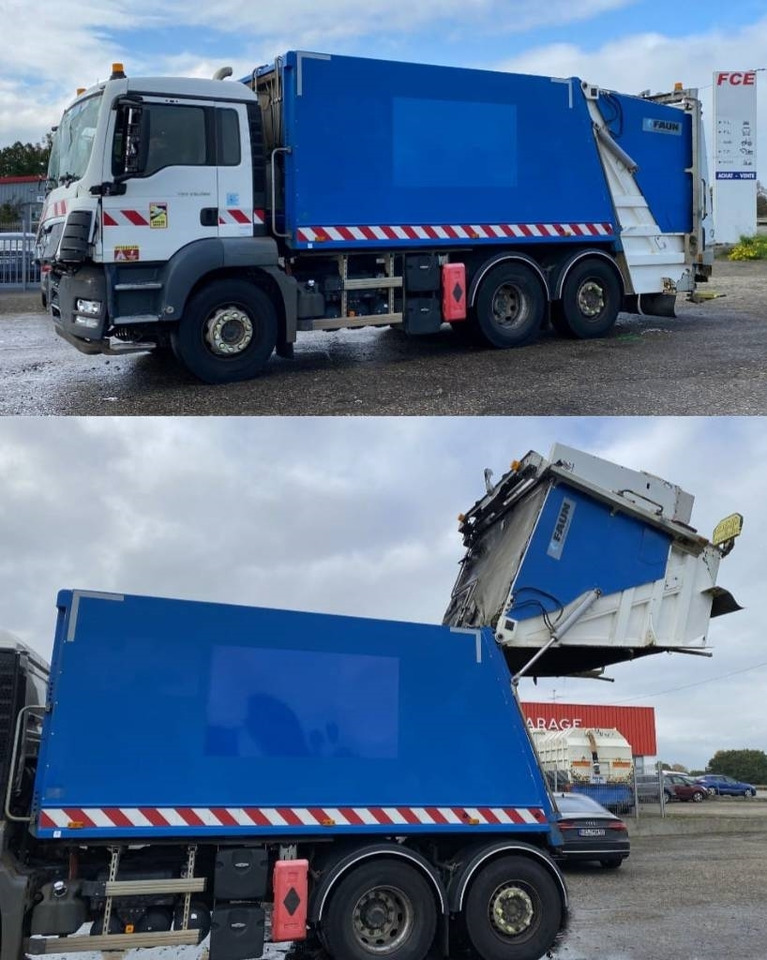 MAN TGS 26.360-6x2 FAUN VR5Z/ZÖLLER endommagé - Мусоровоз: фото 2 MAN TGS 26.360-6x2 FAUN VR5Z/ZÖLLER endommagé - Мусоровоз: фото 2