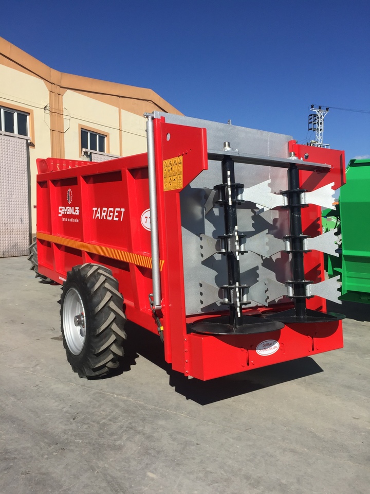 Навозоразбрасыватель TARGET 5 TON HYDRAULIC PUSH MANURE SPREADER: фото 6