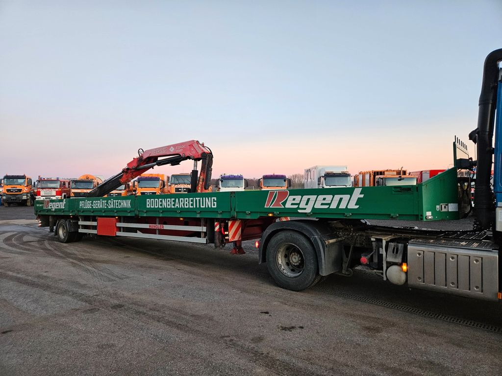 Hangler Kran Fassi F 240 Funk - Полуприцеп бортовой/ Платформа: фото 5 Hangler Kran Fassi F 240 Funk - Полуприцеп бортовой/ Платформа: фото 5