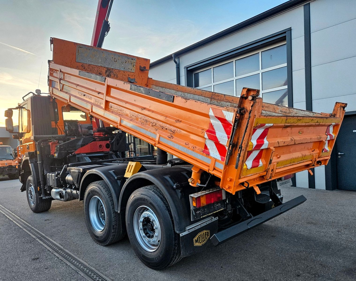 Iveco Trakker 410 6x4-4 EEV Palfinger PK12502 Funk - Самосвал, Автоманипулятор: фото 5 Iveco Trakker 410 6x4-4 EEV Palfinger PK12502 Funk - Самосвал, Автоманипулятор: фото 5