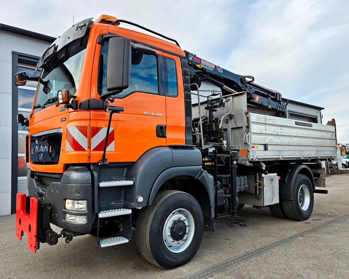 MAN TGS 18.360 4x4 BL HIAB Funk Kran Euro5 - Самосвал, Автоманипулятор: фото 4 MAN TGS 18.360 4x4 BL HIAB Funk Kran Euro5 - Самосвал, Автоманипулятор: фото 4