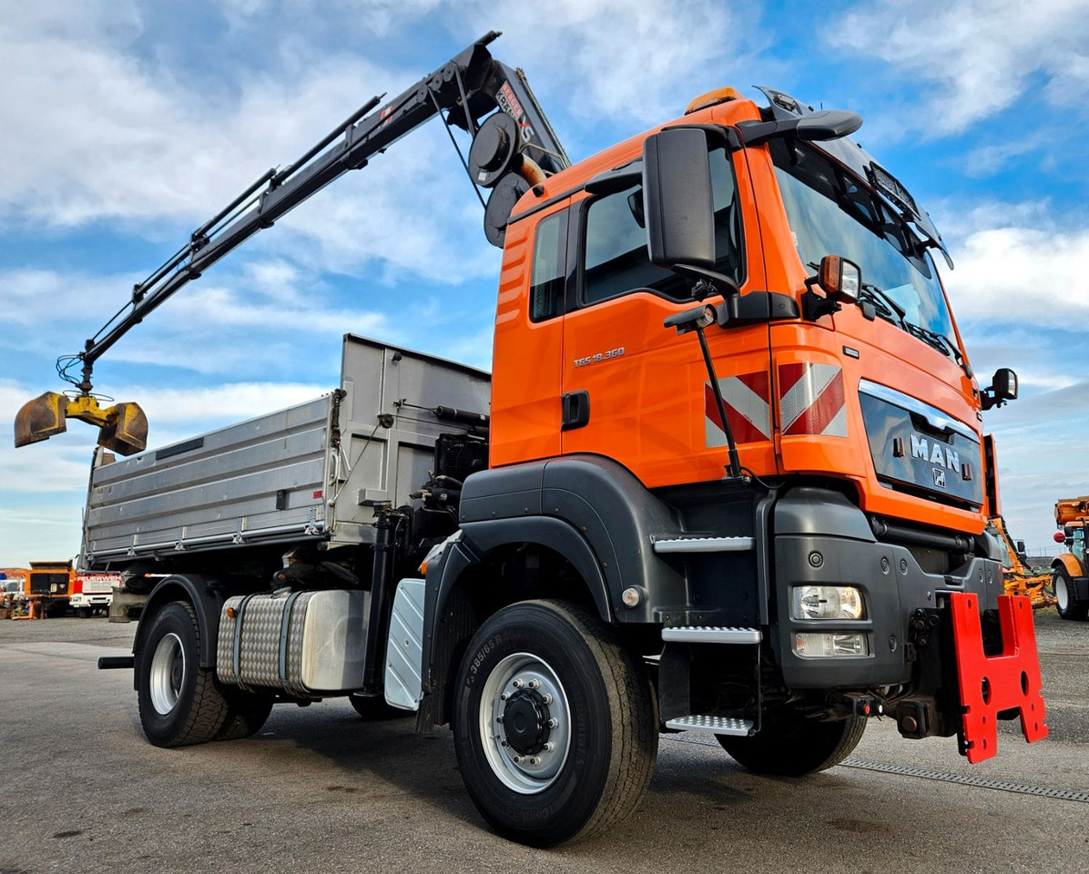 MAN TGS 18.360 4x4 BL HIAB Funk Kran Euro5 - Самосвал, Автоманипулятор: фото 3 MAN TGS 18.360 4x4 BL HIAB Funk Kran Euro5 - Самосвал, Автоманипулятор: фото 3