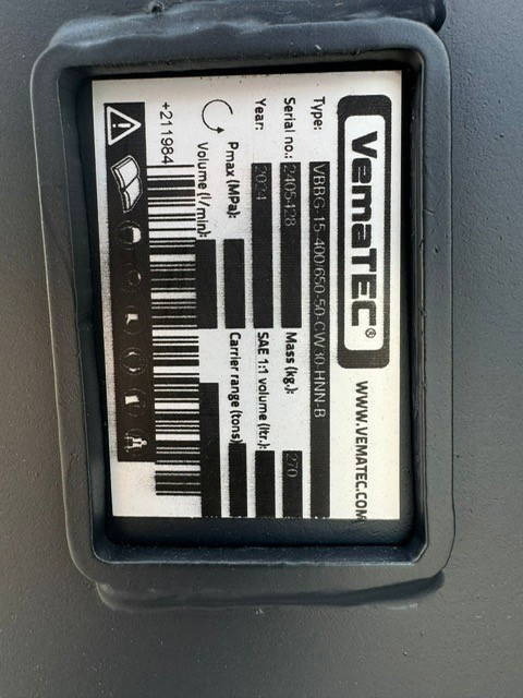 VemaTec New CW30 Bucket 650mm 400mm - Ковш для экскаватора для Строительной техники: фото 3 VemaTec New CW30 Bucket 650mm 400mm - Ковш для экскаватора для Строительной техники: фото 3