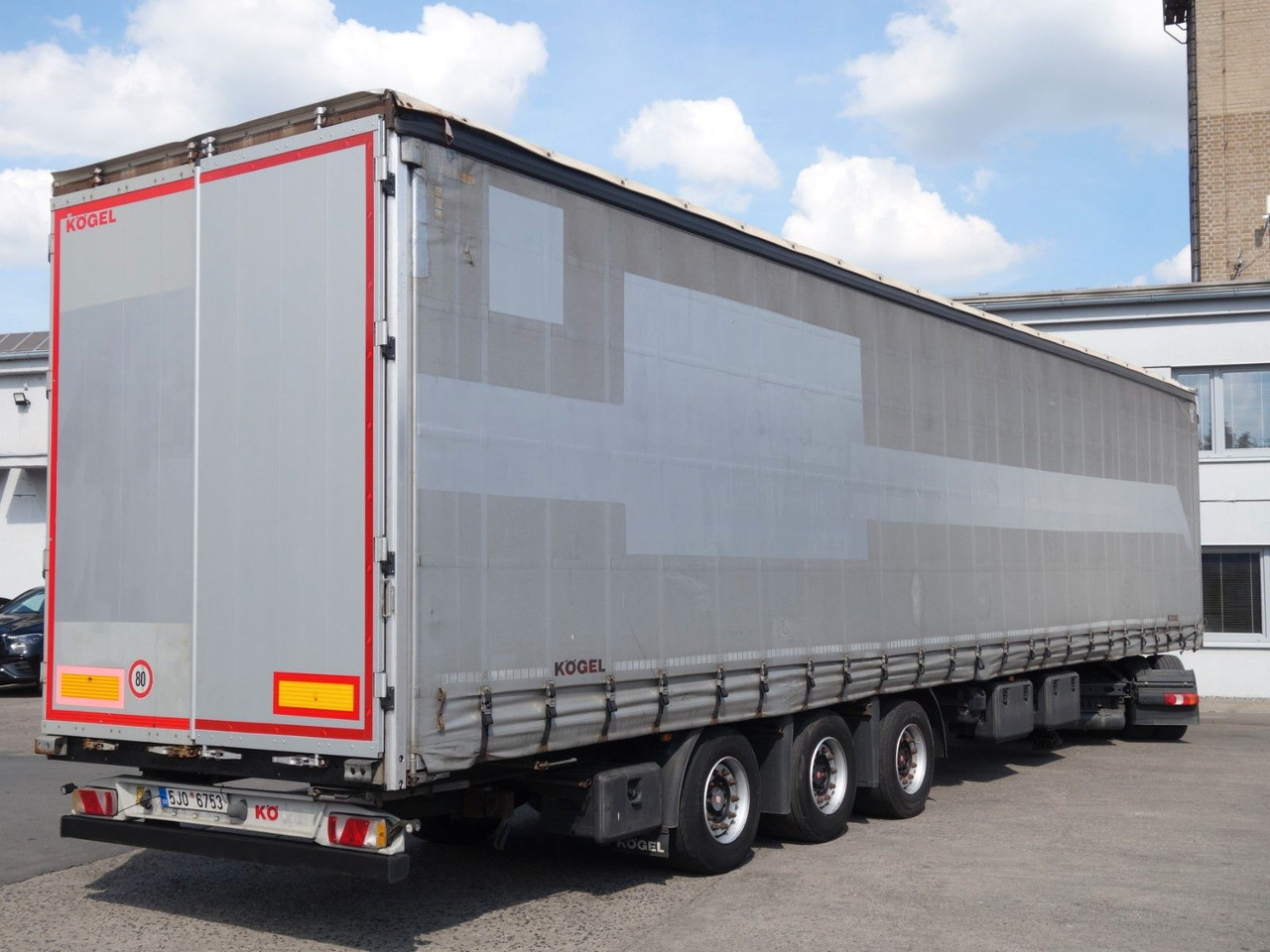 Kögel SN24 MEGA, Liftachse, SAF Achsen - Тентованный полуприцеп: фото 1 Kögel SN24 MEGA, Liftachse, SAF Achsen - Тентованный полуприцеп: фото 1
