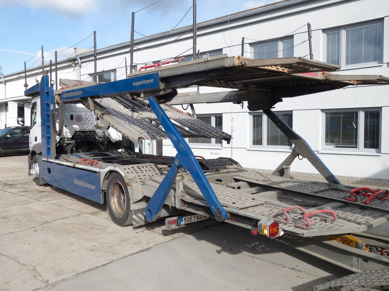 Автовоз Mercedes-Benz Actros 1843 mit Kässbohrer Supertrans/Supertrans: фото 15