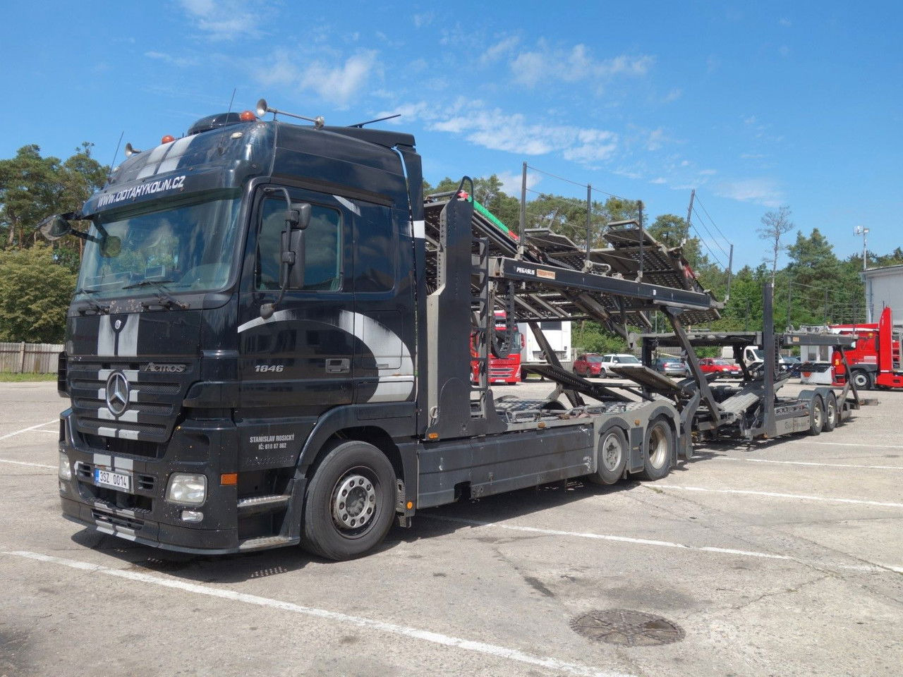 Mercedes-Benz Actros 2446 mit Rolfo für 10 PKW, Retarder - Автовоз: фото 1 Mercedes-Benz Actros 2446 mit Rolfo für 10 PKW, Retarder - Автовоз: фото 1